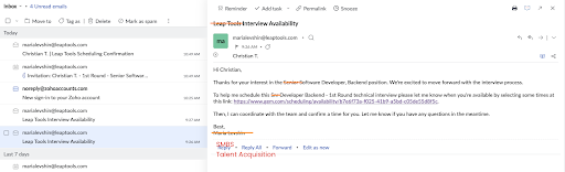 Leap Tools Interview Step 2